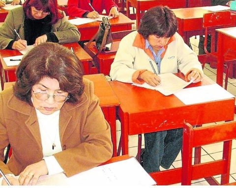 Huancayo: Tomorrow 4,615 teachers take an evaluation for promotion to the public teaching career