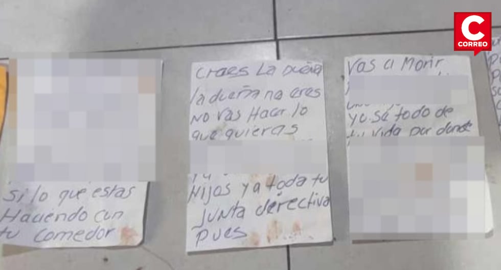 Huancayo common pot receives threats: “I'm going to kill you first, then your board”