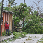 Hurricane Rafael makes landfall in Cuba amid a general blackout