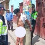 “I ask your forgiveness”: the thief's plea that saves him from dying, in Huancayo