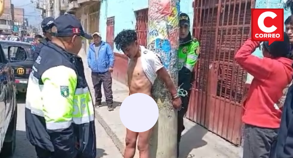 “I ask your forgiveness”: the thief's plea that saves him from dying, in Huancayo