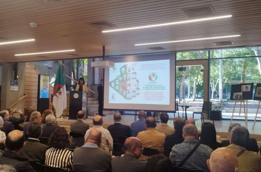 In Chile they commemorated the 70th anniversary of the beginning of the Algerian revolution