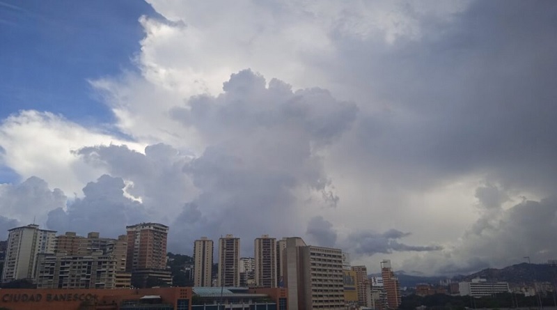 Inameh pronostica cielo parcialmente nublado en gran parte del país