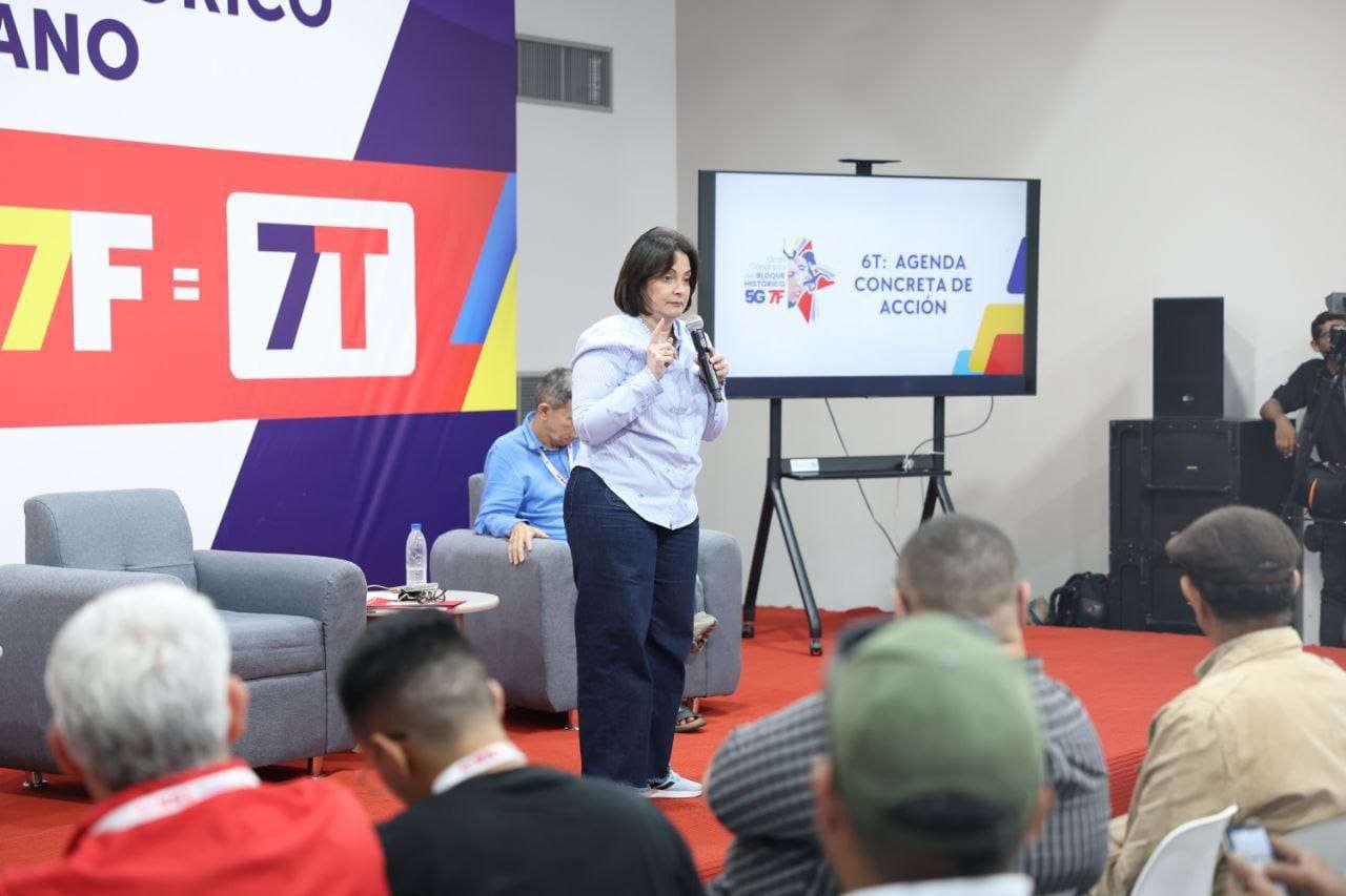 Jiménez highlights the people's commitment to the refoundation of the Venezuelan State