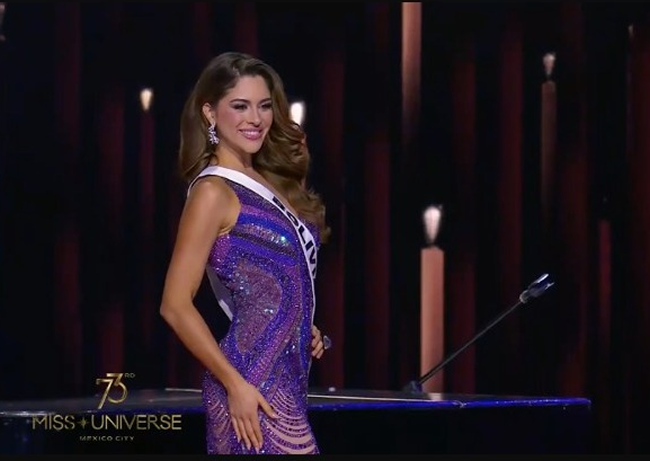 Juliana Barrientos, the beautiful Bolivian representative, was among the 12 most beautiful in the universe