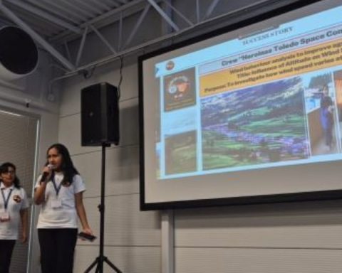 Junín: Students from Concepción give a conference at NASA