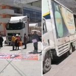 La Oroya: Dozens of vehicles remain stranded due to road blockages