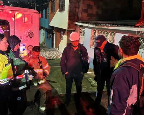 Landslide in the south of Bogotá affected more than 30 families: 140 people were evacuated