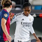 Linda Caicedo played the second half in Real Madrid's defeat against Barcelona