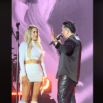 Luis Vega's emotional marriage proposal to his partner in the middle of the concert