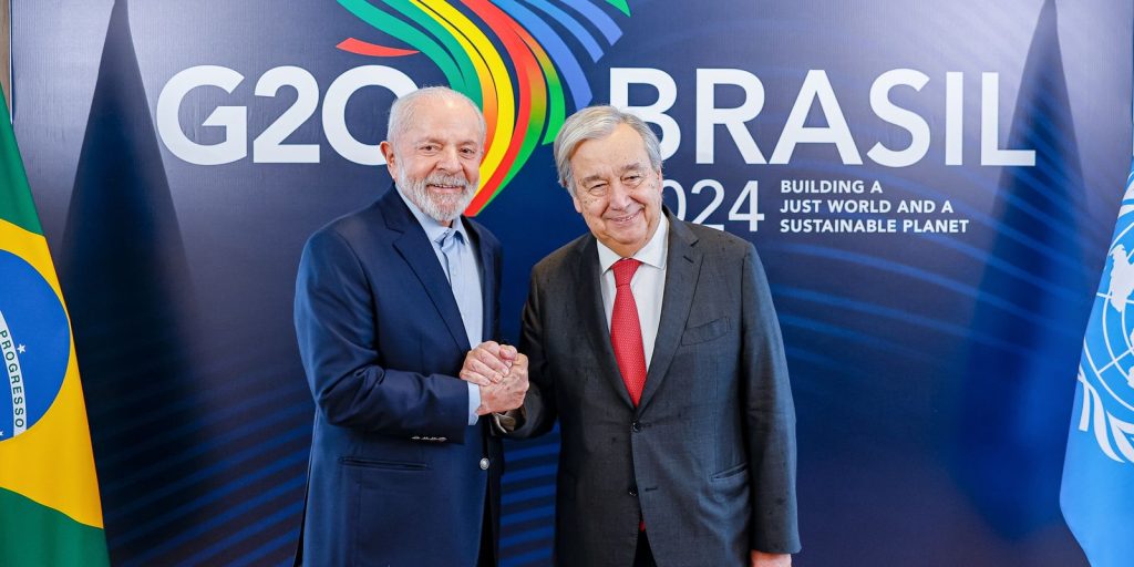 Lula meets Guterres and defends continuity of the G20 Social