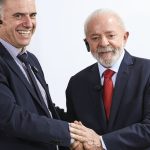 Lula receives president-elect of Uruguay at Palácio do Planalto