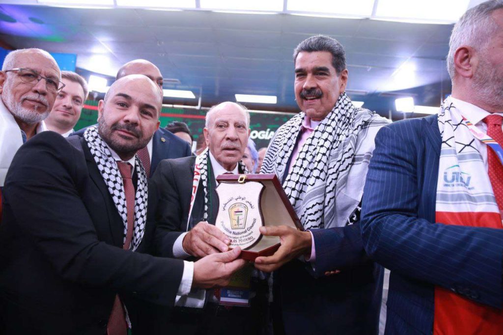 Maduro urges the union of the Global South to defend Palestine