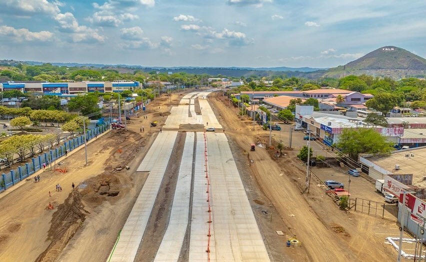 Managua Mayor's Office prohibits parking in two sections of the expansion of the Juan Pablo II Highway