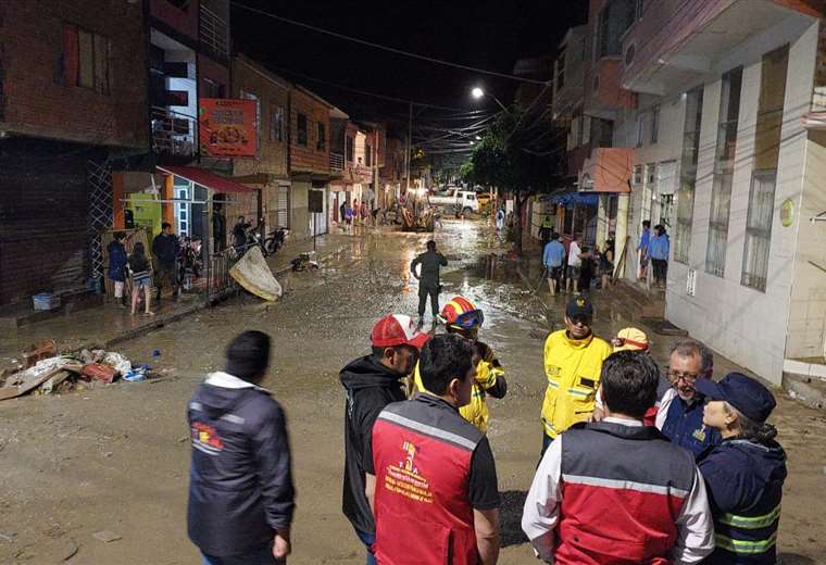 Mayor's Office of Tarija declares municipal emergency situation due to overflowing stream