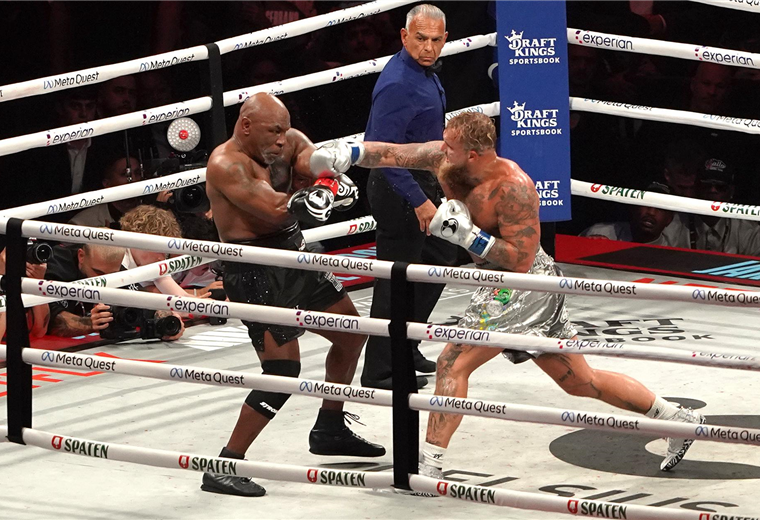 Mike Tyson loses against Jake Paul in his return to professional boxing after 19 years of retirement