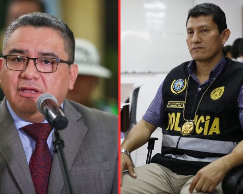 Minister Santivañez does not rule out the possible retirement of Harvey Colchado: “It is a decision of the PNP command"