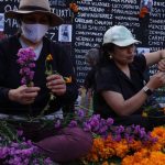 Murdered journalists and search mothers are honored on this Day of the Dead