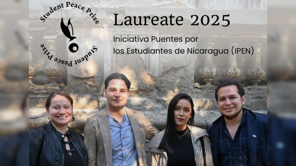 Nicaraguan student organization wins international award in Norway