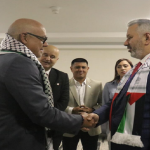 Parlamentarios de Palestina y Argelia se reúnen con representantes de la AN