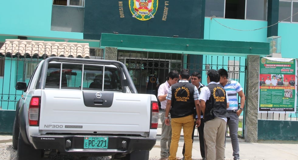 Piura: Police fall accused of being part of a drug trafficking gang