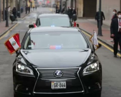 Vehículo presidencial.