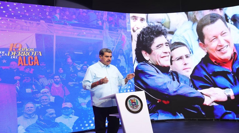 Presidente Maduro conmemora 19 años de la derrota del ALCA