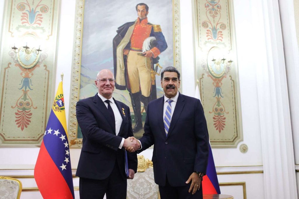 President Maduro receives Russian Deputy Prime Minister, Dmitry Chernyshenko