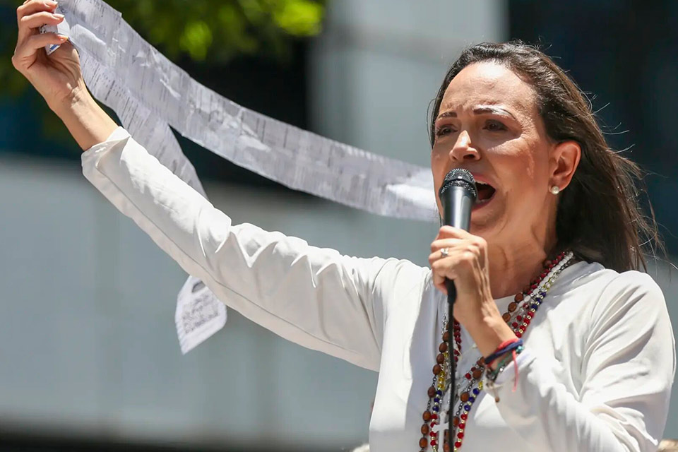 Prosecutor's Office opens investigation against María Corina Machado for treason