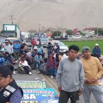 Protest by artisanal miners: They block the Ocoña bridge again, in Arequipa