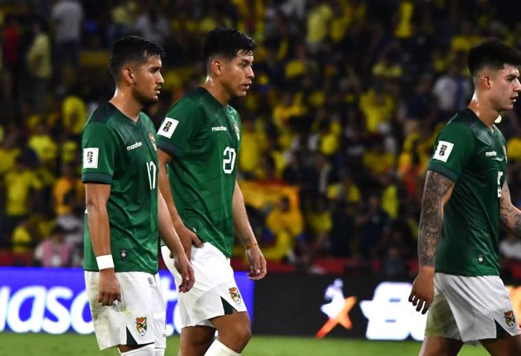 Qualifying positions: Bolivia left the playoff zone