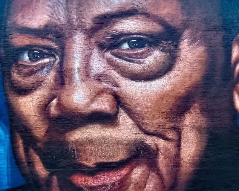 Mural dedicado a Quincy Jones en Chicago, Estados Unidos