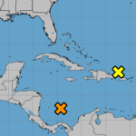 Marcadas en el mapa las zona de interés para Cuba