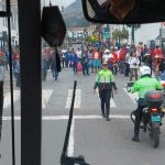 Rare demonstration in Cusco amid transport strike (PHOTOS)