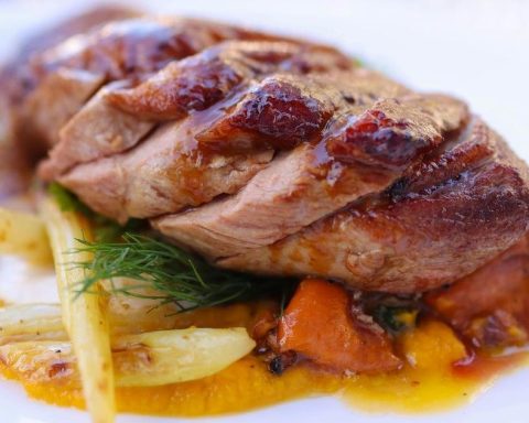 Recipe for juicy orange pork loin to share with the family at a special event