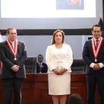 Roberto Burneo is sworn in as the new president of the National Election Jury for the period 2024-2028