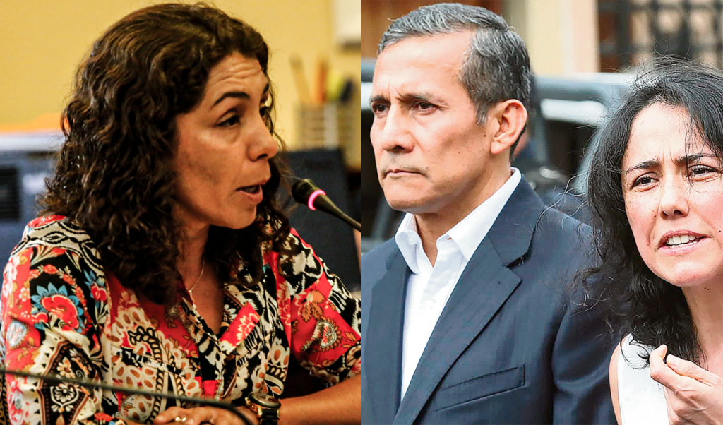 Rocío Calderón, friend of Nadine Heredia, admits that she opened an account to receive contributions to Ollanta Humala's campaign