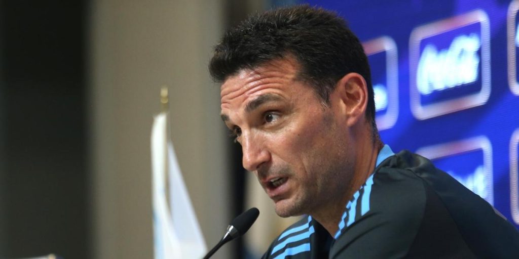 Scaloni's excited message to support Valencia and Spain