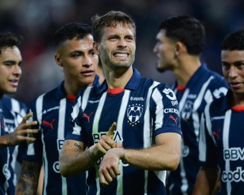 Sergio Canales brings the Rayados closer to the semifinals and celebrates like Dani Olmo