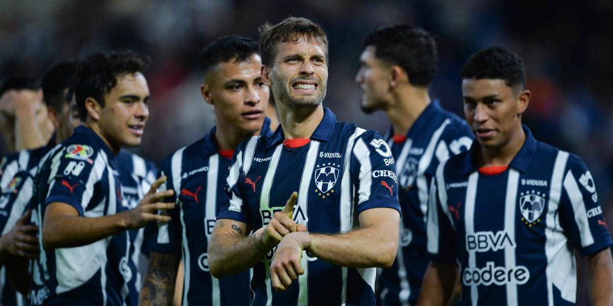 Sergio Canales brings the Rayados closer to the semifinals and celebrates like Dani Olmo