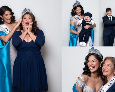 Sheynnis Palacios says goodbye to her Miss Universe crown in an emotional family photo session