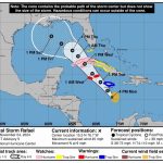 Gobierno se mantiene «muy pendiente» a la evolución de la tormenta tropical Rafael