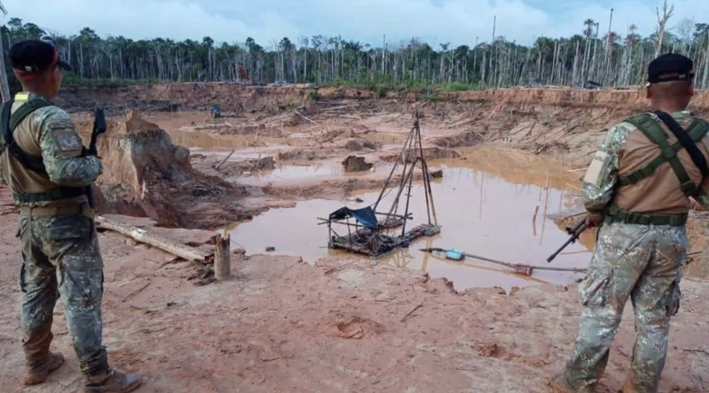 Minería ilegal