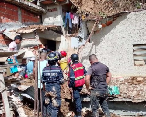 Talud left two people dead in Caricuao