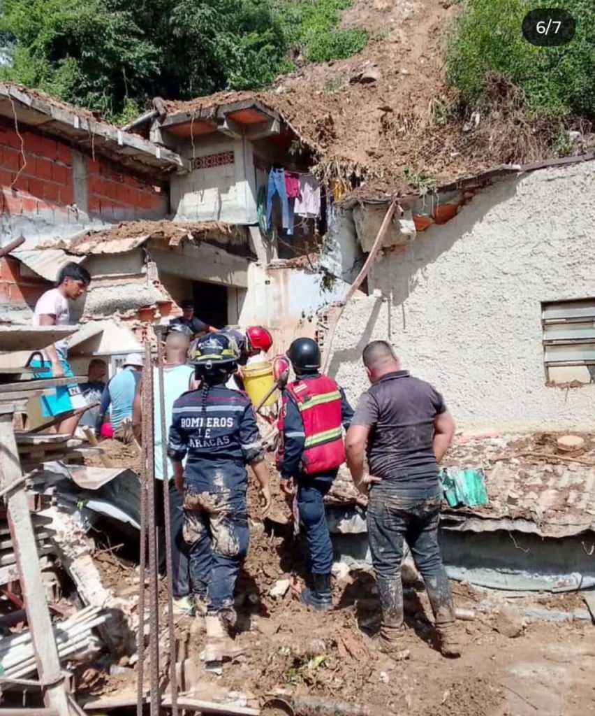 Talud left two people dead in Caricuao