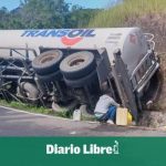 Tanker truck crashes in Dajabón