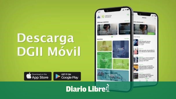 The DGII announces improvements and new functions in the mobile application