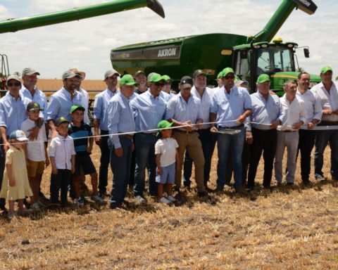 The countryside is inaugurating with the president, the “Fourth wheat harvest” is coming