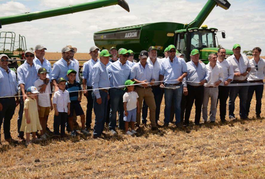 The countryside is inaugurating with the president, the “Fourth wheat harvest” is coming