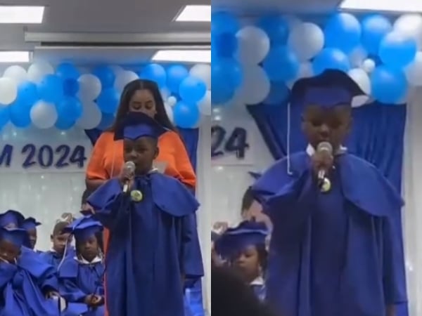 El pequeño gran maestro de valores: Alan Matías y su emocionante mensaje de graduación del jardín